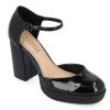 Hot Journee Collection Samarr Platform Pump Black