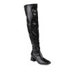 New Journee Collection Melika Over-The-Knee Boot Black