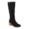 Online Journee Collection Sanora Wide Calf Boot Black