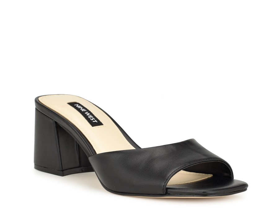 Clearance Nine West Gagen Sandal Black