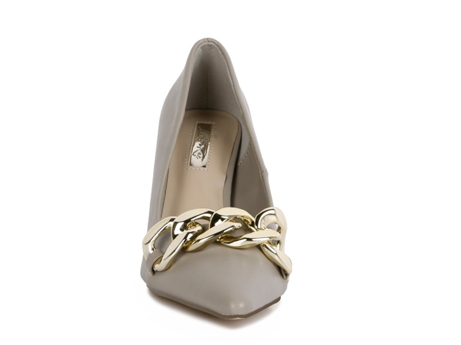 New London Rag Fontana Pump Taupe