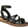 New Franco Sarto Dazzle Gladiator Sandal Black