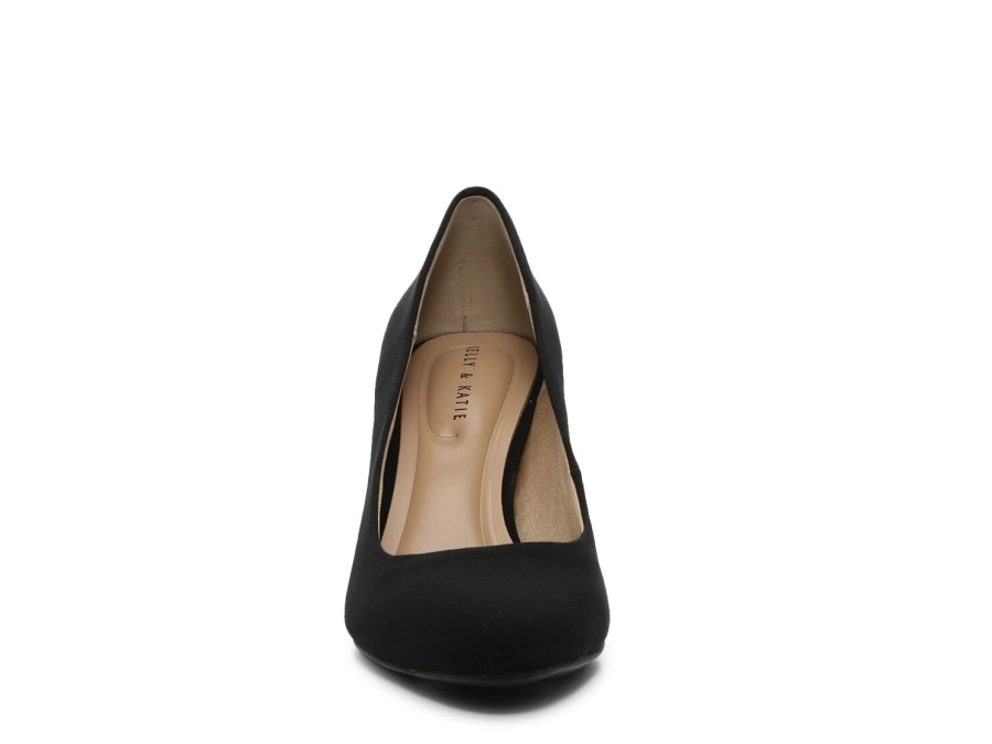 Wholesale Kelly & Katie Genna Pump Black Twill Canvas