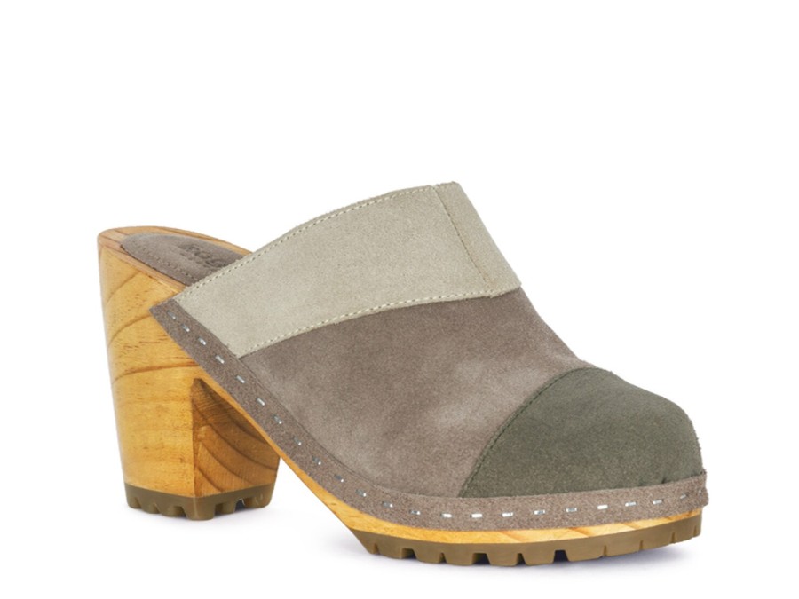 Wholesale Rag & Co Ochroma Clog Taupe/Grey