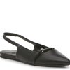 Clearance Marc Fisher Elema Slingback Flat Black