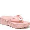 Hot Vionic High Tide Platform Sandal Pink Patent Leather