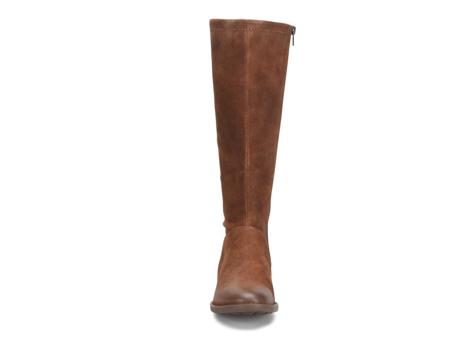 Clearance Born Hayden Boot Rust Suede