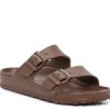 Best Birkenstock Arizona Essentials Slide Sandal - Women'S Dark Brown