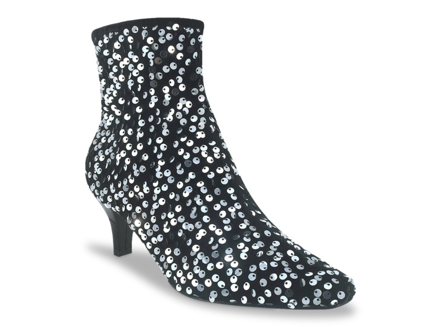 Best Impo Naja Sequin Bootie Black