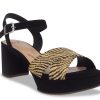 Wholesale Impo Nicolette Platform Sandal Black/Beige