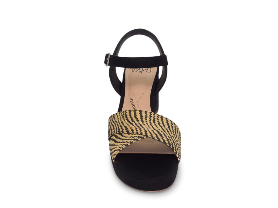 Wholesale Impo Nicolette Platform Sandal Black/Beige