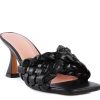 New London Rag Celie Sandal Black