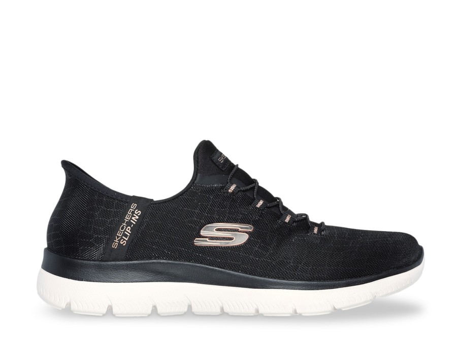 New Skechers Hands Free Slip-Ins: Summit Classy Night Sneaker- Women'S Black