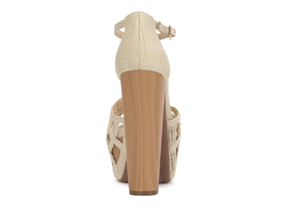 Wholesale Jessica Simpson Delei Platform Sandal Off White