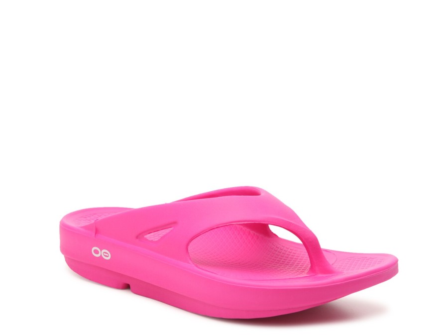 Best OOFOS Ooriginal Flip Flop - Women'S Fuchsia