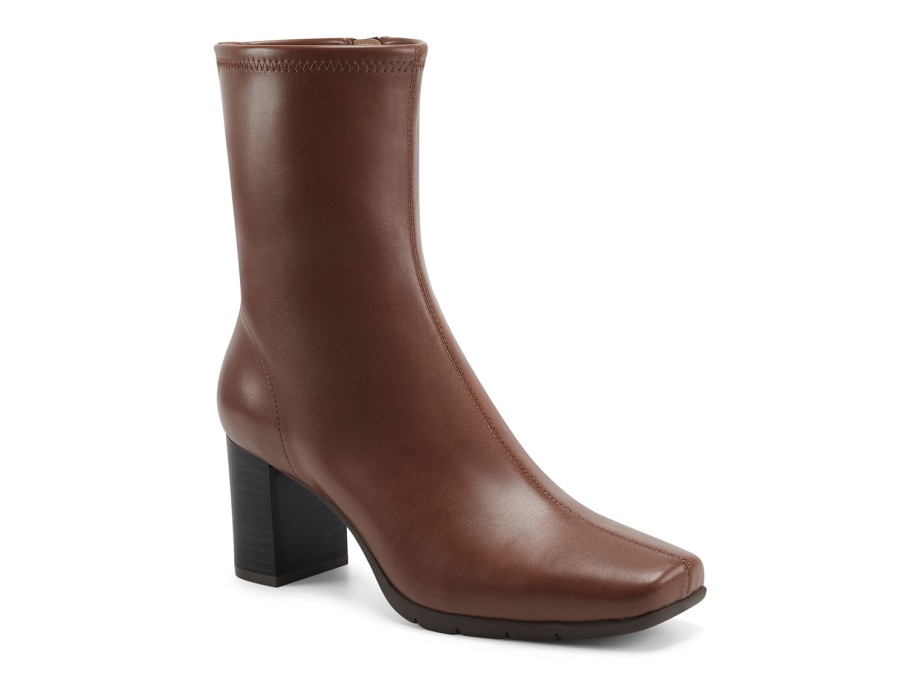 Best Aerosoles Miley Bootie Dark Brown