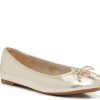 Hot Sam & Libby Callan Ballet Flat Soft Gold