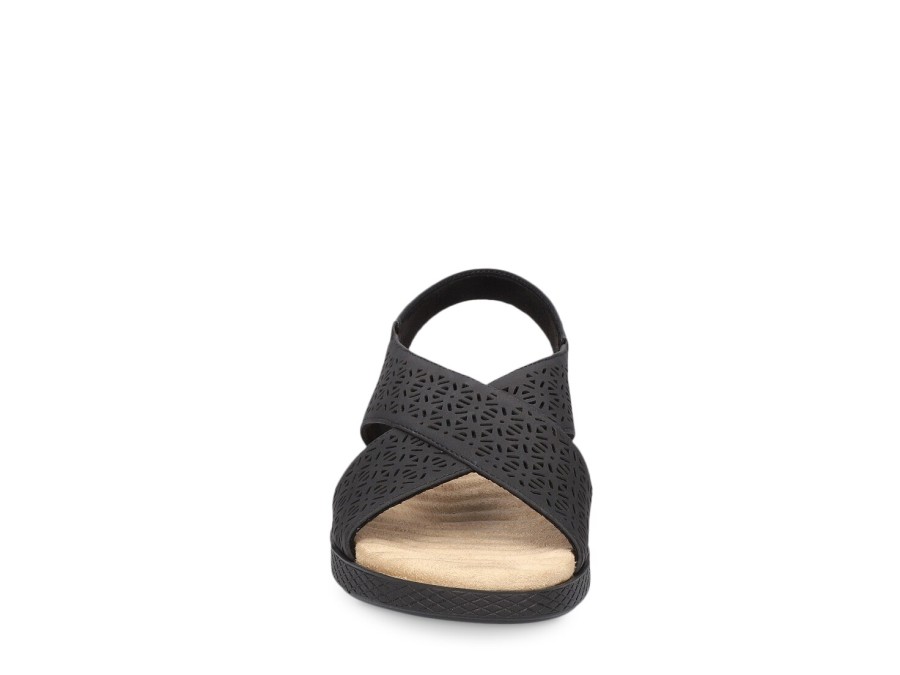 Best Easy Street Claudia Wedge Sandal Black