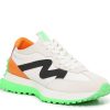 Hot Steve Madden Campo Retro Jogger Sneaker - Women'S Off White/Green/Orange