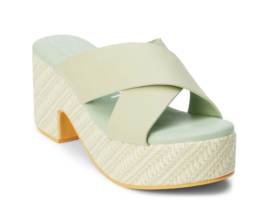 New Beach by Matisse Nellie Platform Sandal Sage Green