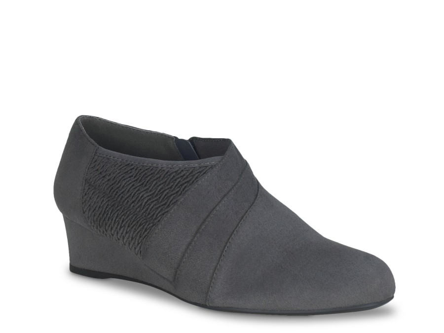 Wholesale Impo Ginger Wedge Bootie Grey