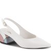 Clearance Azura Pretty Pump White