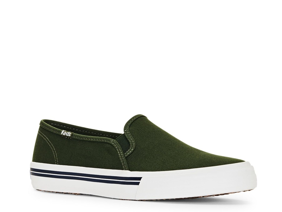 Clearance Keds Double Decker Slip-On Sneaker - Women'S Dark Green