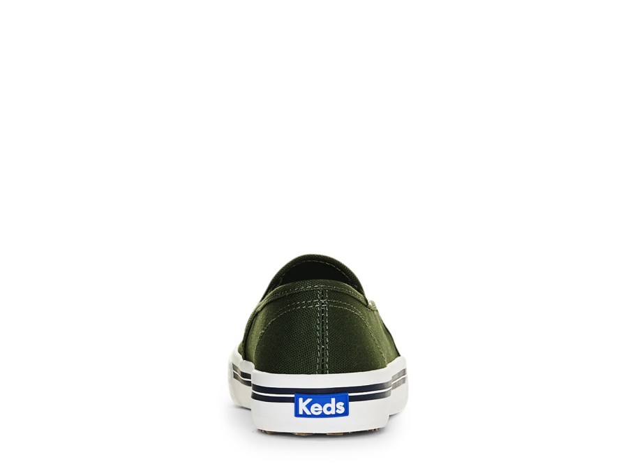 Clearance Keds Double Decker Slip-On Sneaker - Women'S Dark Green