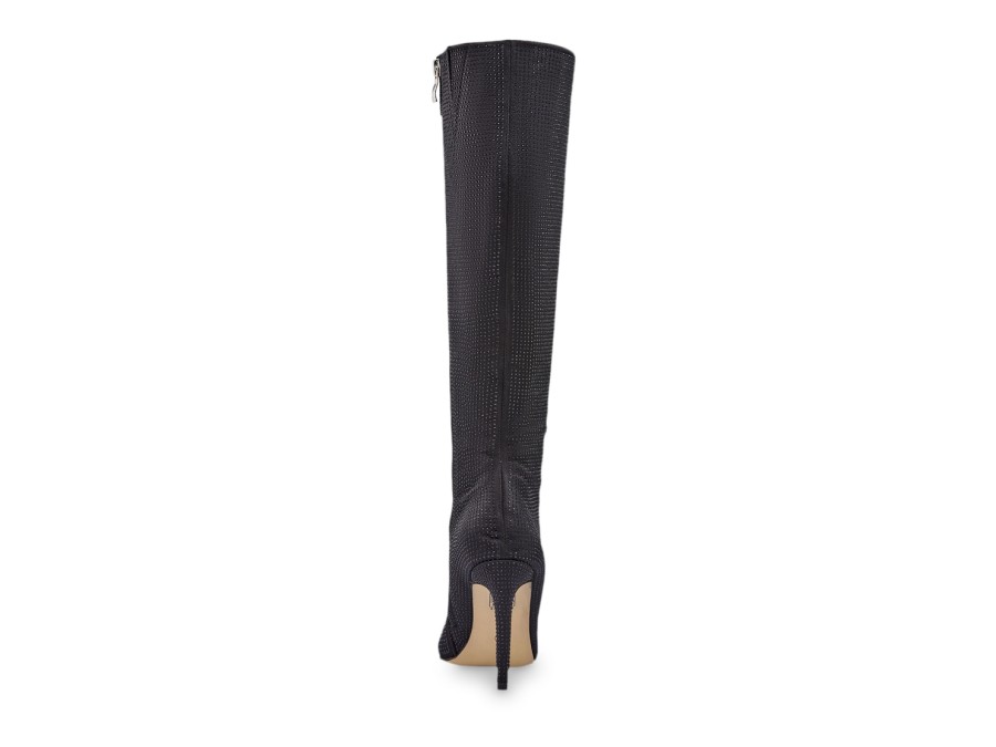 Online Lady Couture Diamond Boot Black