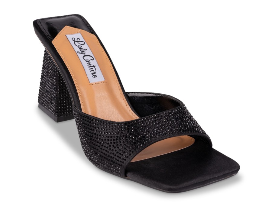 Clearance Lady Couture Reese Mule Black