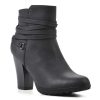 Hot White Mountain Spade Bootie Black