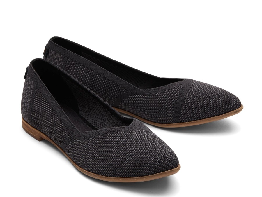 Wholesale TOMS Jutti Neat Flat Black