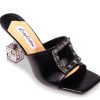 Clearance Lady Couture Casino Sandal Black