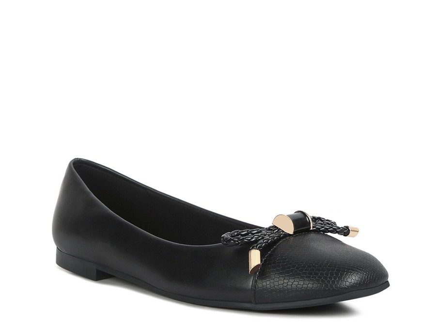 Best London Rag Moi Ballet Flat Black