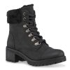 Online GC Shoes Joan Combat Bootie Black