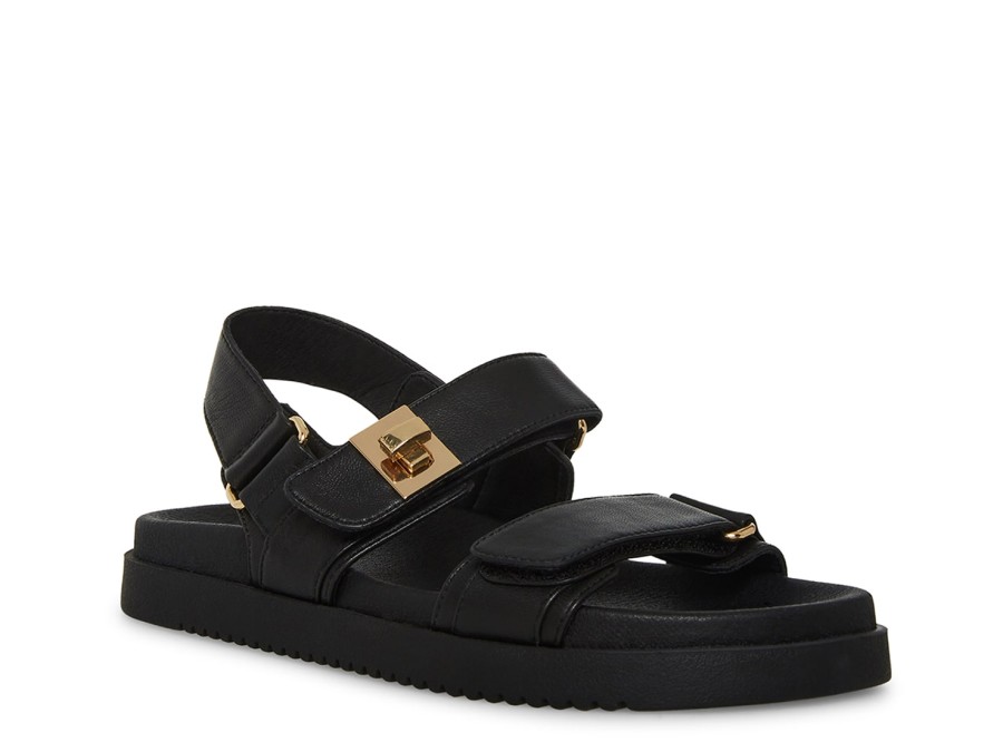 Wholesale Steve Madden Mona Sandal Black Leather