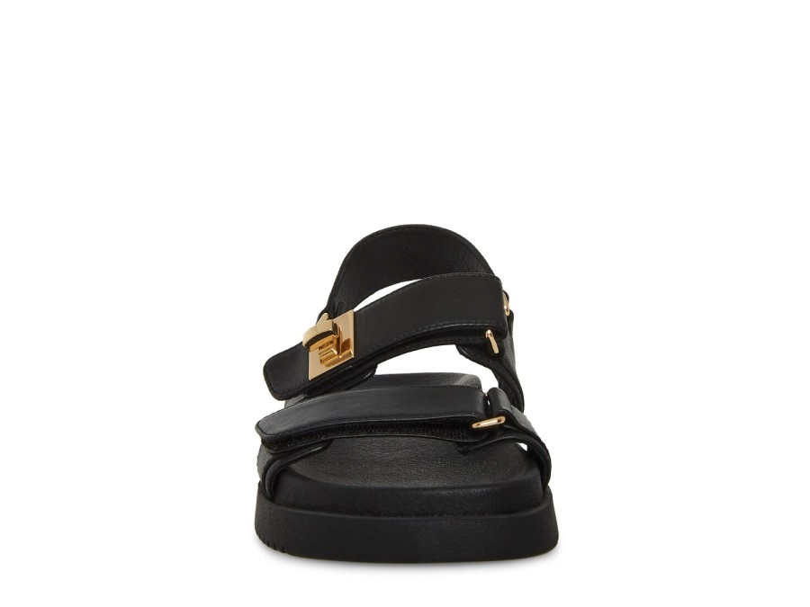 Wholesale Steve Madden Mona Sandal Black Leather