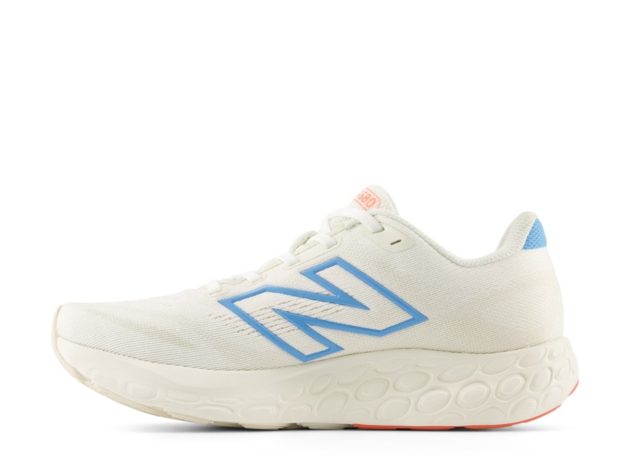 Best New Balance Fresh Foam 680 V8 Running Shoe - Women'S White/Blue