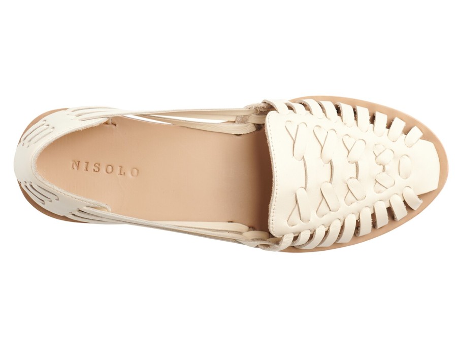 Hot NISOLO Huarache Sandal Bone