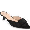 Clearance Journee Collection Vianna Mule Black