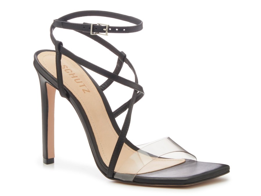 Wholesale Schutz Aisha Sandal Clear/Black