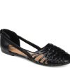 Hot Journee Collection Ekko Huarache Sandal Black