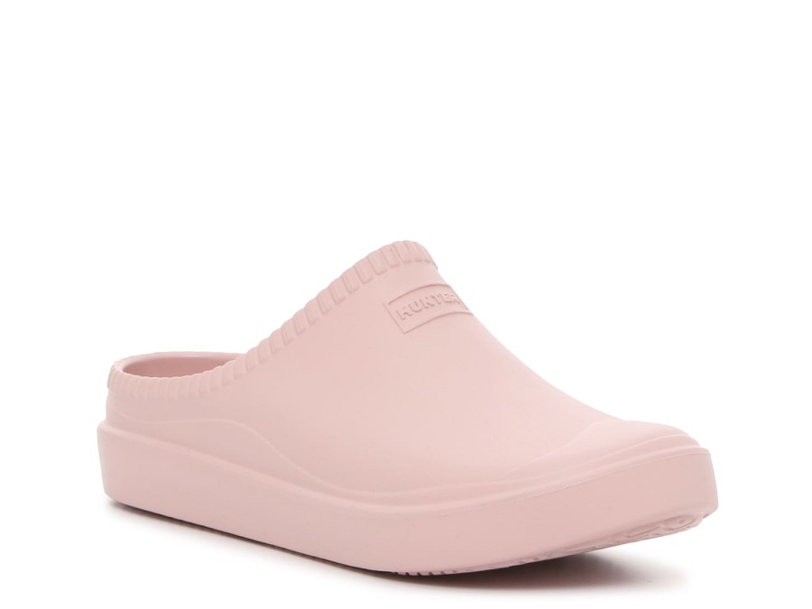 New HUNTER Bloom Algae Rain Clog - Women'S Light Pink