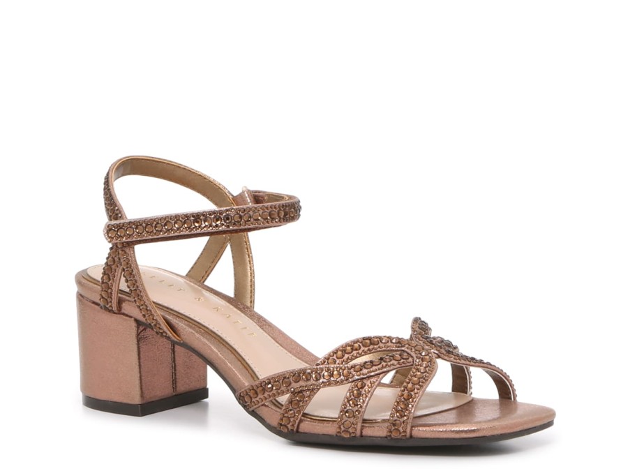 New Kelly & Katie Bixa Sandal Bronze Metallic