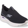 Clearance Skechers Go Run Lite Slip-On Sneaker - Women'S Black/Purple