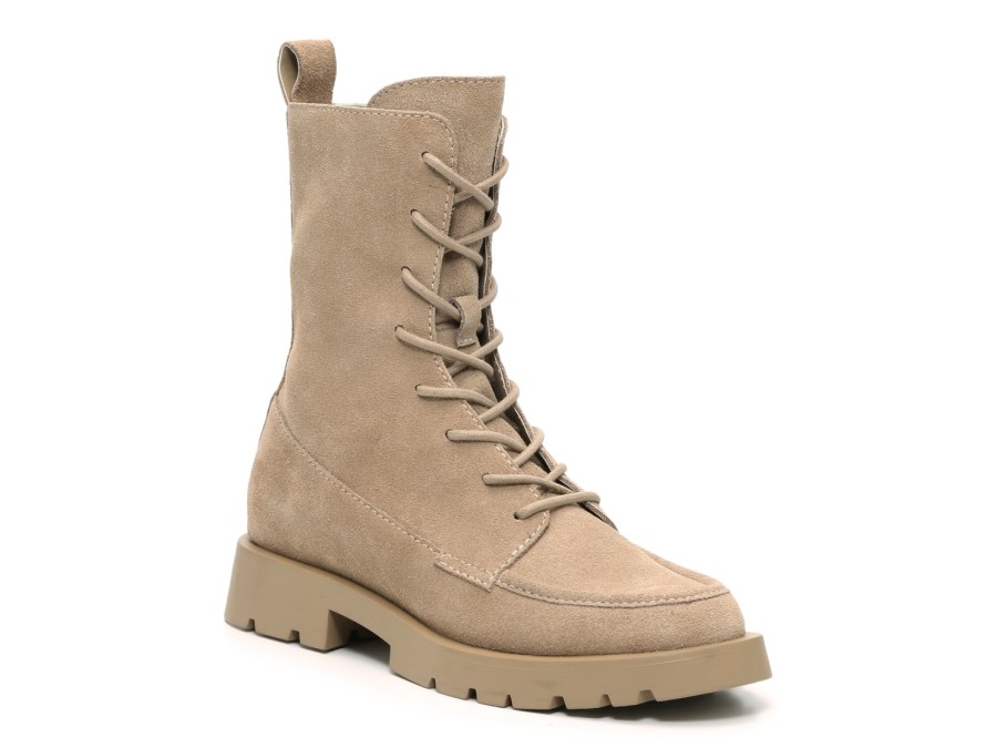 New Dolce Vita Elman Combat Boot Beige