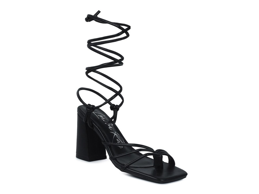 Wholesale London Rag Piri Sandal Black