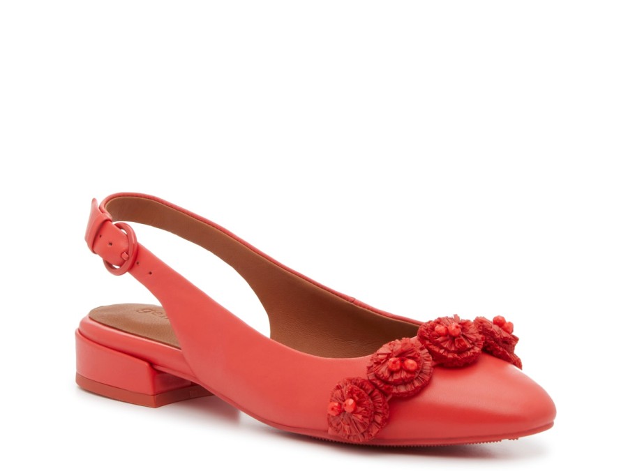 New Gentle Souls Anana Flat Bright Coral