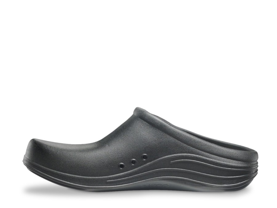 Clearance Aetrex Bondi Clog Black