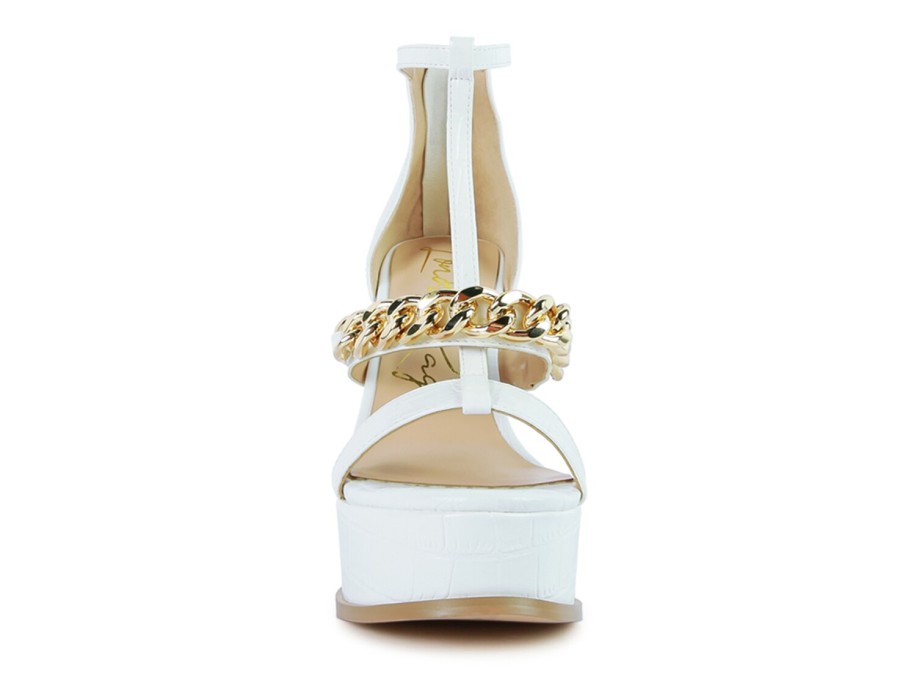 Online London Rag Bonita Platform Sandal White